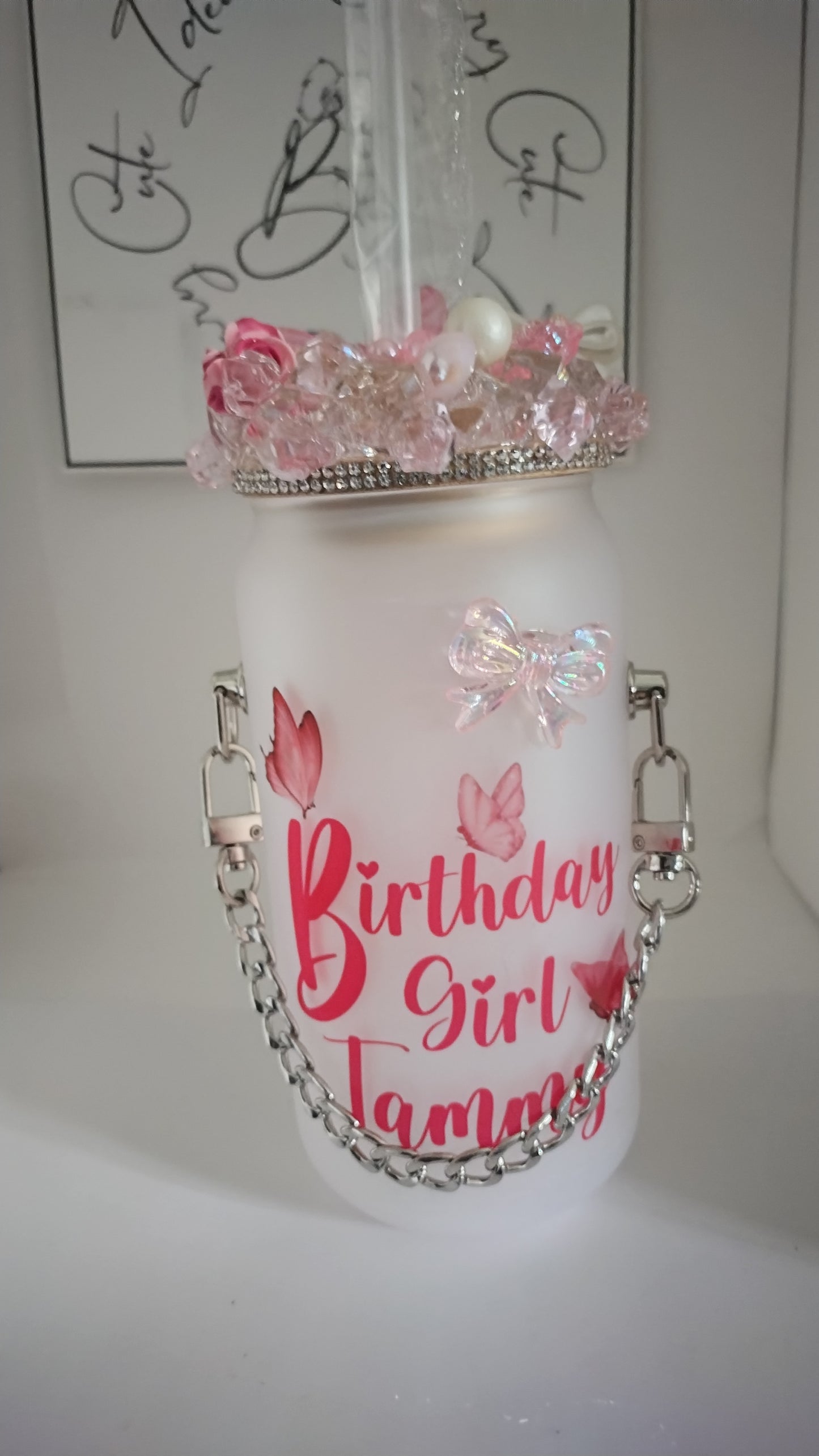 Custom Glass Can Tumblers/Tumblers/Water Bottles